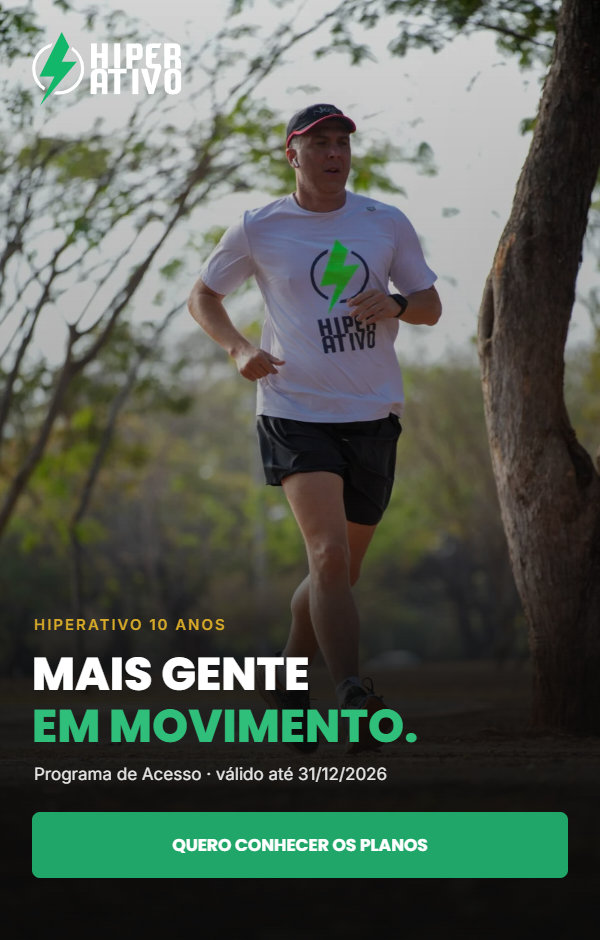 Programa de Acesso Hiperativo 10 Anos - Mais gente em movimento